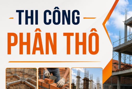 Thi công phần thô